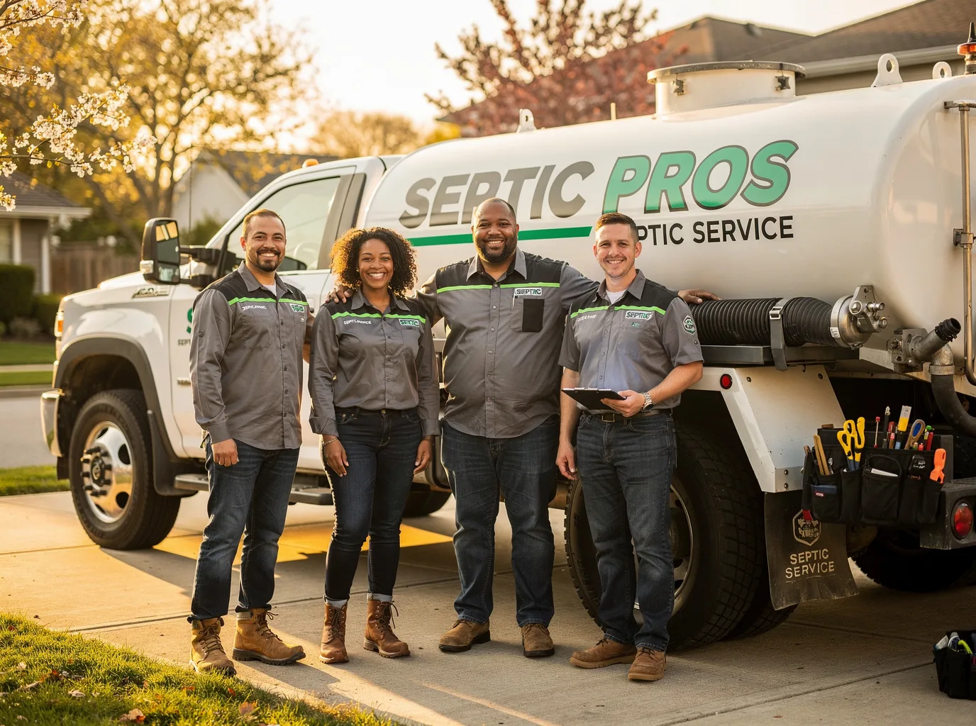 Septic Tank Pumping company in Reinholds, PA